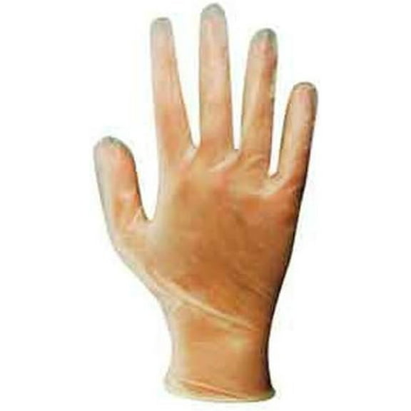 Soft Scrub Vinyl Disposable Gloves 10 / Pack
