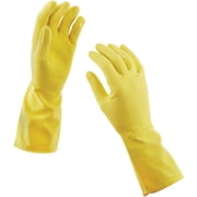 Soft Scrub Yellow Reusable Latex Household Glove X-Large 2 Pair