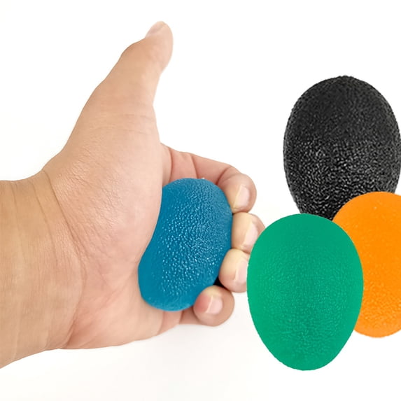 Soft Sensory Stress Balls, Textured Memory Gel Fidget Toys, Anxiety Relief Squeeze Ball for Autism ADHD, Party Favor Gifts for All Ages (Blue)