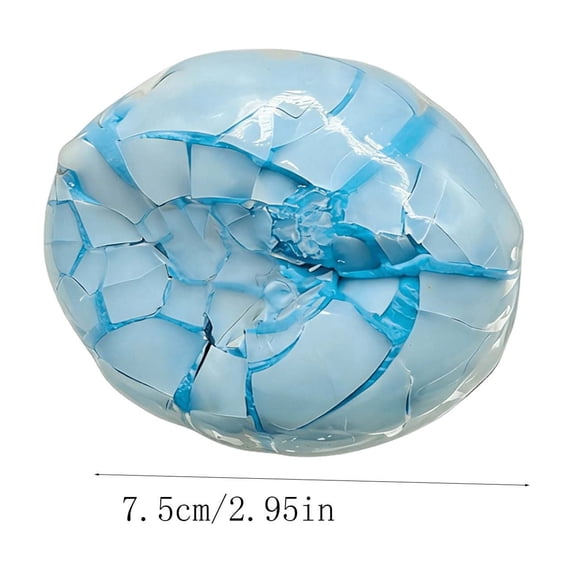 Soft Sensory Stress Balls, Textured Memory Gel Soft Fidget Toys, Anxiety Relief Squeeze Ball for Autism/ADHD