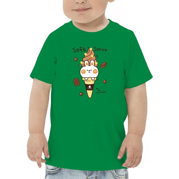 Soft Serve Cute Rabbit T-Shirt Toddler -Image by Shutterstock, 2 Toddler