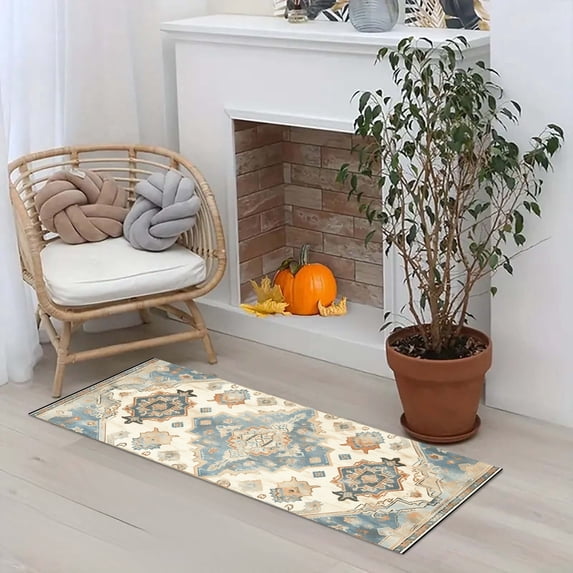 Soft Shaggy Area Rug Carpet, Modern Design for Living Room Bedroom Floor Mat Comfortable and Durable Machine Washable Easy to Clean Indoor Home