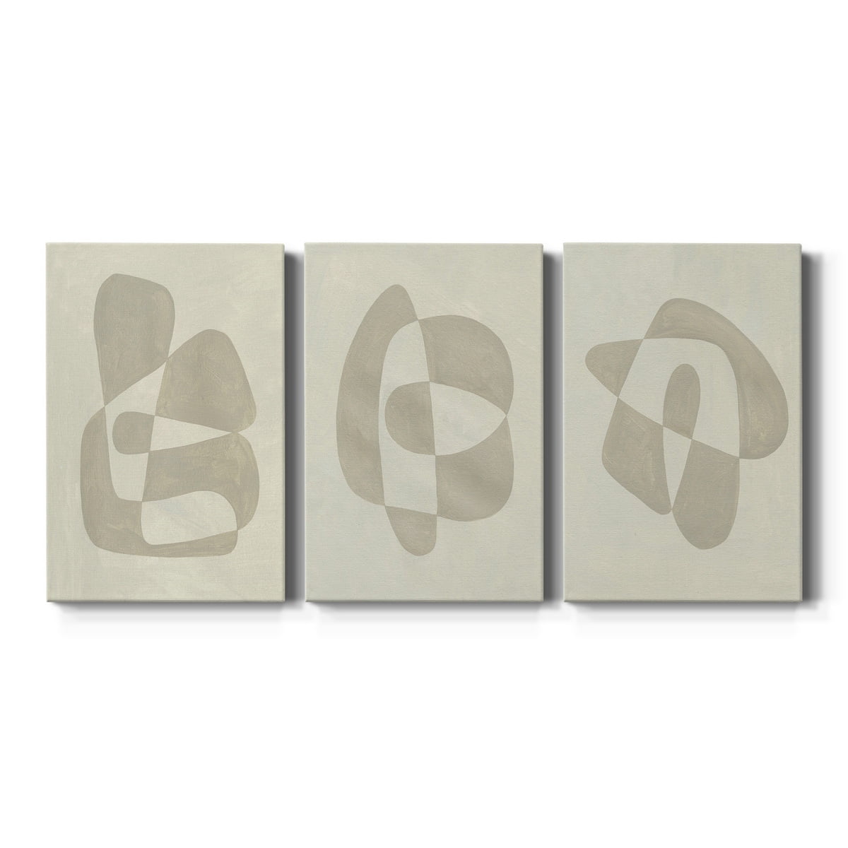 Soft Shape II Premium Gallery Wrapped Canvas - Ready to Hang - 18 x 27 Each