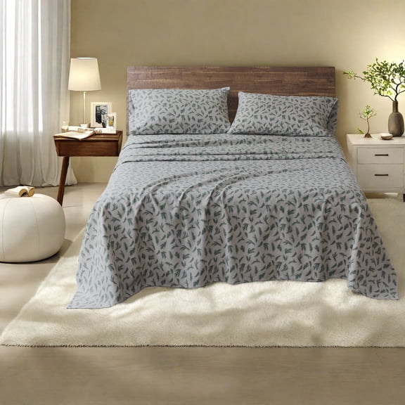 Soft Sheets And Sheet Sets 100% Cotton Full Flannel Pine Home Style