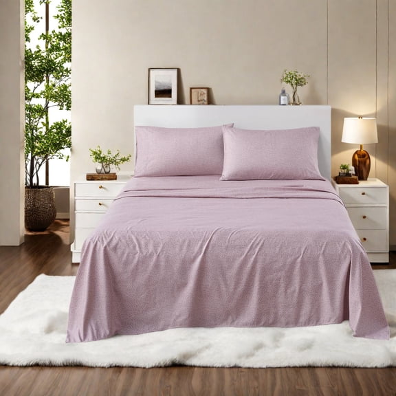 Soft Sheets And Sheet Sets Full Microfiber Printed Bedding for Home