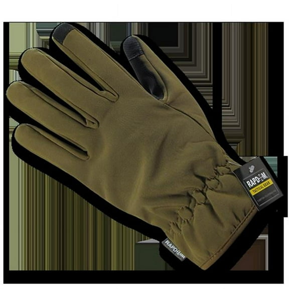 Soft Shell Winter Gloves, Coyote, XL