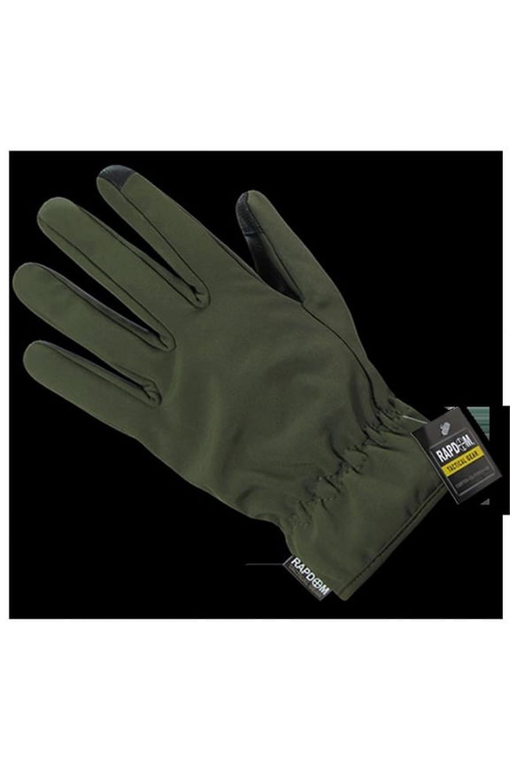 Soft Shell Winter Gloves, Olive Drab, 2X