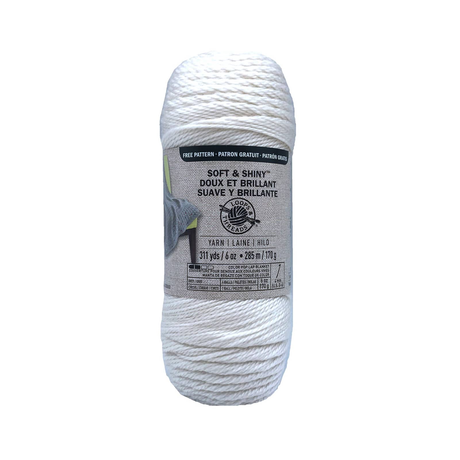 15 Pack: Squeaky Clean™ Sparkle Yarn by Loops & Threads® 