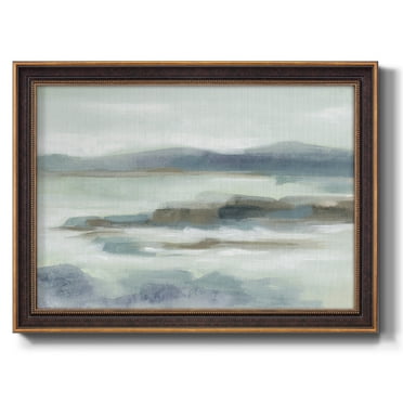 Soft Shores I Premium Framed Canvas- Ready to Hang