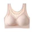 thumbnail image 1 of Soft No Show Bras for Women Solid Color Bra Sport Bras Wireless Comfortable Full Coverage Seamless Daily Second-skin Feel Push Up Bra Stretchy Casual Plus Size Bras Breathable Bras, 1 of 2