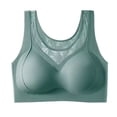 thumbnail image 1 of Soft No Show Bras for Women Solid Color Bra Sport Bras Wireless Comfortable Full Coverage Seamless Daily Second-skin Feel Push Up Bra Stretchy Casual Plus Size Bras Breathable Bras, 1 of 2