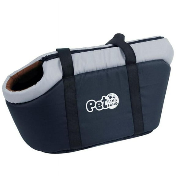 Soft-Sided Carriers for Puppy & Medium Cat, Portable Pet Carrier Bag, Foldable Travel Carrier for Small Dogs and Cats - black L