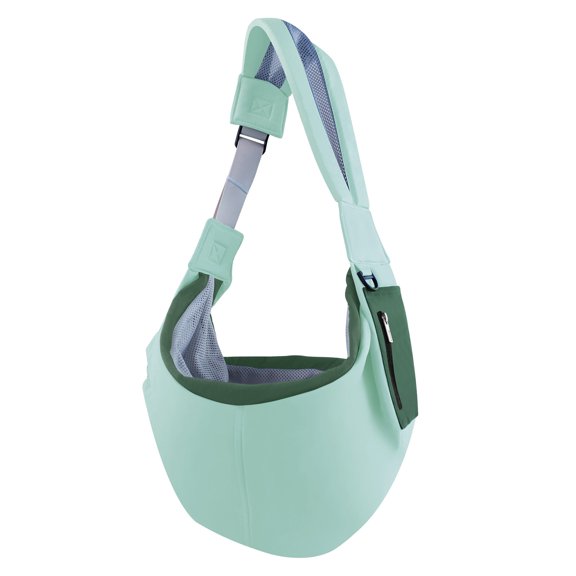 Soft-Sided Pet Carrier Bag with Breathable Window, Large Capacity Outdoor Travel Legs-Out Carrier