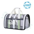 thumbnail image 1 of Soft-Sided Pet Carrier with Breathable Mesh Panels, Foldable Portable Travel Tote Bag for Small Dogs Cats Puppies, Lightweight Carrier with Handles for Vet Visits Car Rides Outdoor Use, 1 of 8