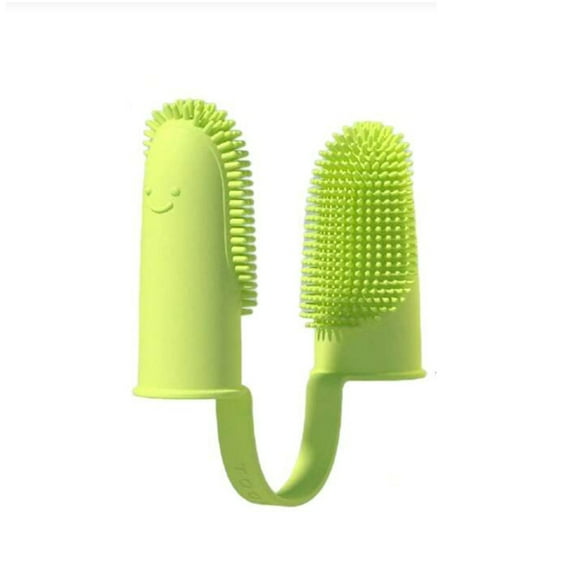 Soft Silica Gel Toothbrush For Dogs Applicable To Pet Shop oll For Dogs Finger Toothbrush Dental Plaque Care Tools Accessories
