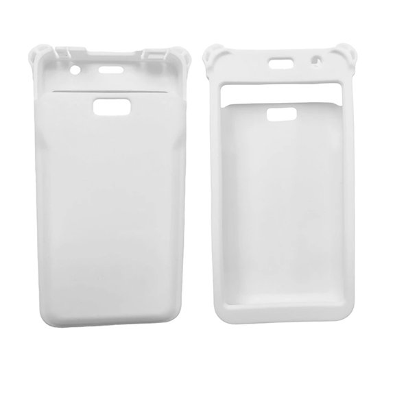Soft Silicone Anti-fall Protective Skin Case Cover for Pax A77 Handheld POS Scanner (White)