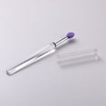 thumbnail image 1 of Soft Silicone Applicator Sticks Nail Powder Applying Manicure Brush Tools Washable Nail Art Silicone Pen For Uv Gel Polish purple, 1 of 6