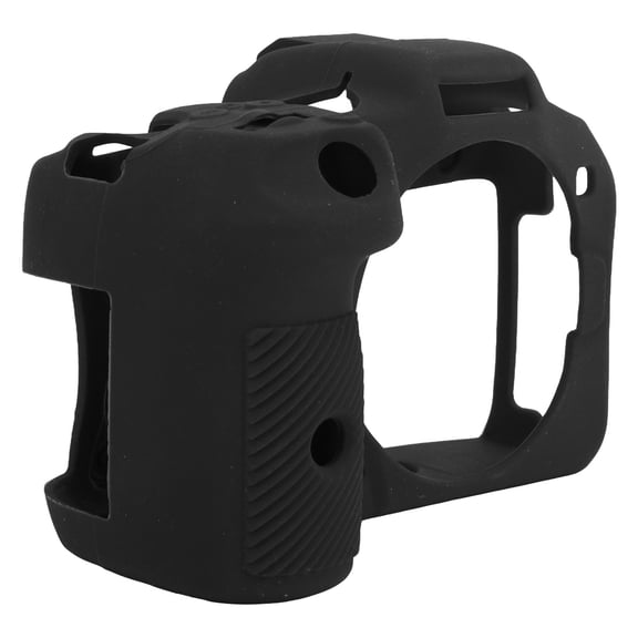 Soft Silicone Camera Case Protective Cover for Canon R7 Digital Camera - Black