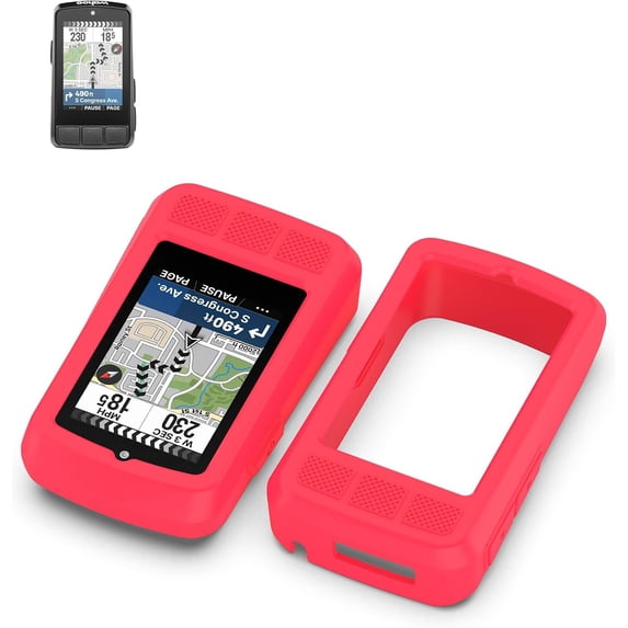 Soft Silicone Case for Wahoo ELEMNT Bolt V3 GPS Cycling Computer, Shock ...