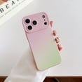 thumbnail image 1 of Soft Silicone Case for iPhone 17 Pro, Gradient Color Ultra Slim Protective Phone Cover, Shockproof Skin-Friendly Case with Soft Anti-Scratch Microfiber Lining for Girls, C, 1 of 12