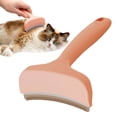 thumbnail image 1 of Soft Silicone Cat Brush for Shedding, Self Cleaning Cat Grooming Brush, Pet Hair Remover Comb for Short Long Haired Cats, 1 of 9