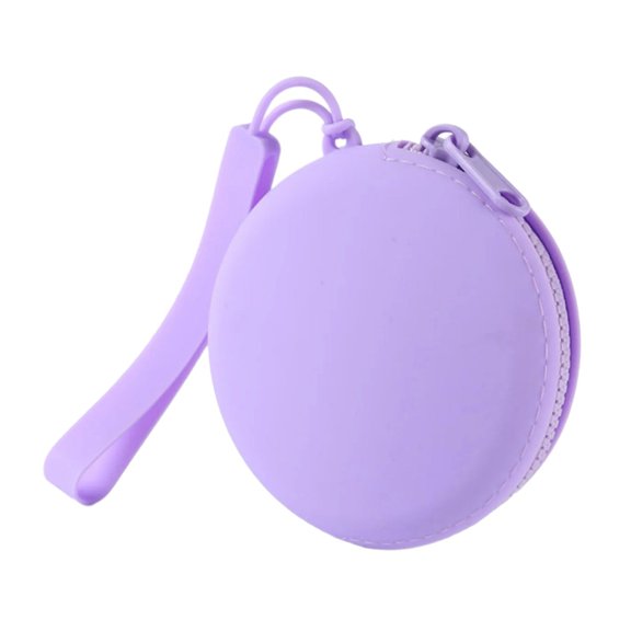 Soft Silicone Coin Container Portable Waterproof Case for Everyday Carry and Journeys