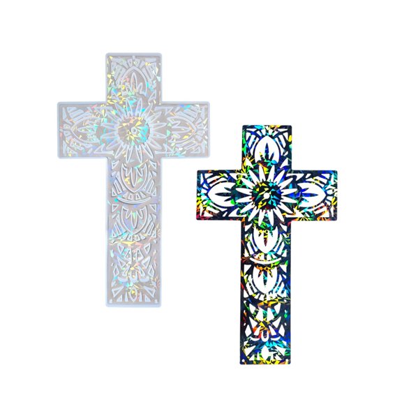 Soft Silicone Crosses Mould for Plaster Making and Art Supplies Projects