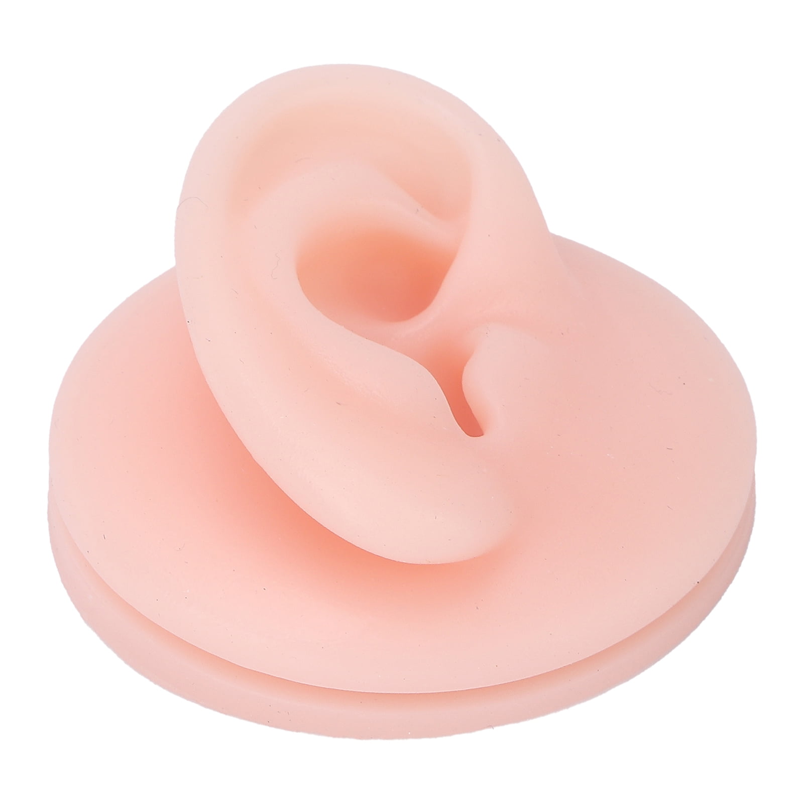 Soft Silicone Ear Model Fake Ear Display Sample Ear Acupuncture