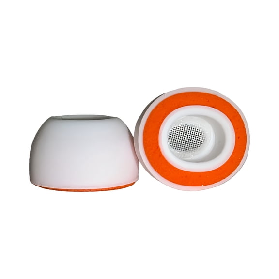Soft Silicone Ear Tip for Bluetooth-compatible Earphone Protective Earbuds Cover Noise Reduction Hole Easy Installation