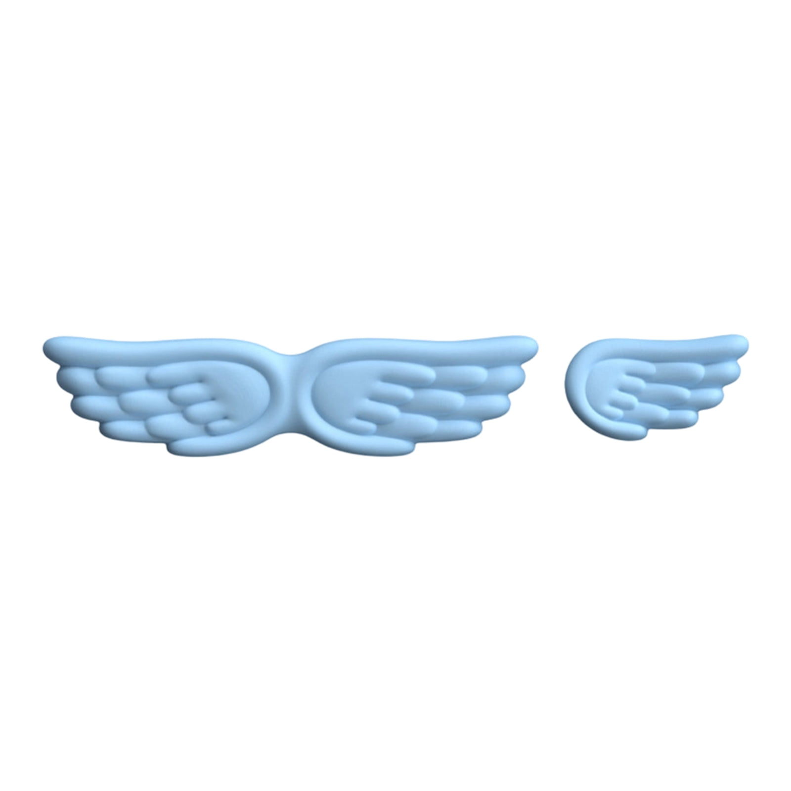 Soft Silicone Ergonomic Keyboards Wrist Rest With Wing Pattern Pad NonSlip Desk Mat For Computer Users