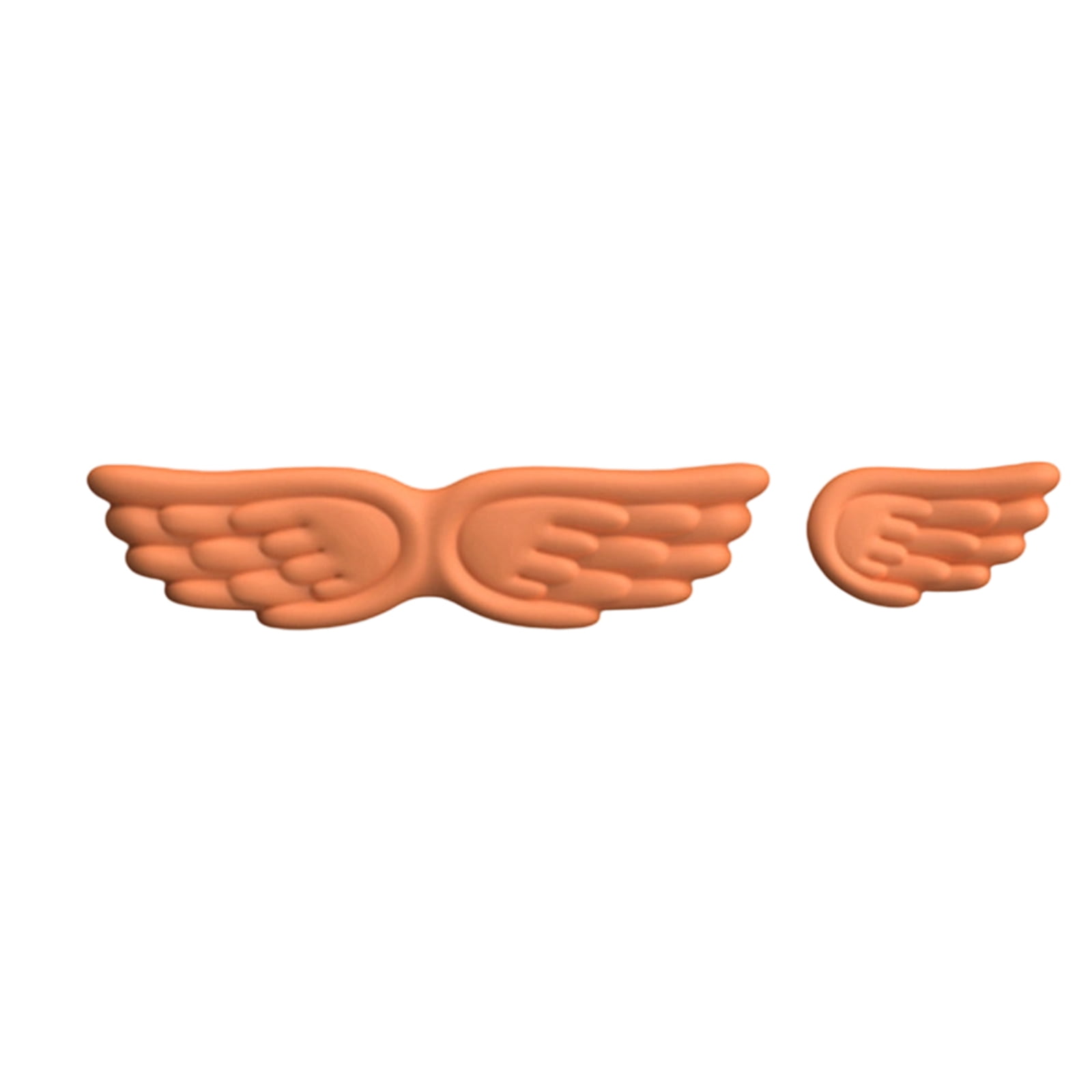 Soft Silicone Ergonomic Keyboards Wrist Rest With Wing Pattern Pad NonSlip Desk Mat For Computer Users