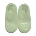 thumbnail image 1 of 1 Pair Soft Silicone Foot Care Socks for Sand and Water Protection, Reusable Moisturizing Socks for Cracked Heels in White, Nude, and Pink, 1 of 10