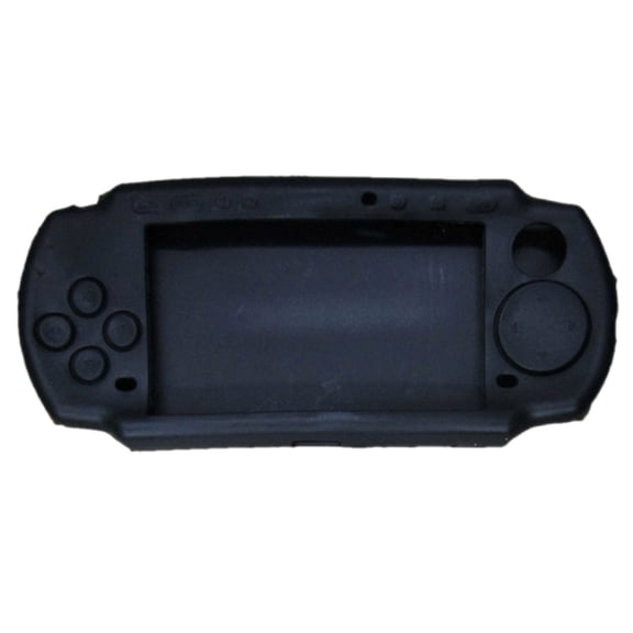 Soft Silicone Gel Protective Skin Cover Compatible with PSP 2000 / 300 Handheld Console, Anti-Scratch Shockproof Full Protective Replacement Housing Case, Portable Game Accessory Available