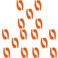 thumbnail image 1 of Soft Silicone Glasses Ear Grips, Eye Glasses Ear Grippers, Anchor Glasses Grip, Flexible Anti‑Slip Eyewear Retainer Hooks, Comfort Behind‑Ear Holders for Sports and Outdoor Activities 15Pairs Orange, 1 of 5