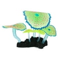 thumbnail image 1 of Soft Silicone Glowing Aquarium Simulation Coral 11cm Height Fluorescence Aquatic Artificial Coral Green, 1 of 6