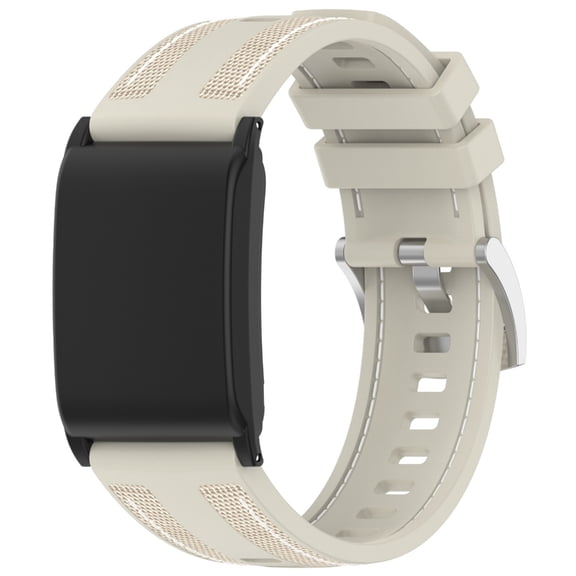 Soft Silicone+Nylon Band for Dedicated Intelligent Wrist Device Available in Multiple Color Everyday Use Watch Straps