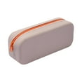 thumbnail image 1 of Soft Silicone Pencil Case, Pencil Pouch, Pencil Case Small, Pencil Pouch Aesthetic with Zipper,Pencil Organizer Back to Office Supplies for Organizing Cosmetics Pencils Daily Work, 1 of 7