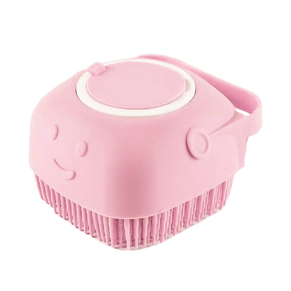 Soft Silicone Pet Take A Bath Rub Back And Shampoo Brush Shampoo Massage Dispenser Grooming Shower Brush