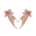 thumbnail image 1 of Soft Silicone Pointed Elf-Ear for Role-Play Party Events - Reusable Breathable Accessory, 1 of 6