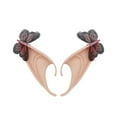 thumbnail image 1 of Soft Silicone Pointed Elf-Ear for Role-Play Party Events - Reusable Breathable Accessory, 1 of 6