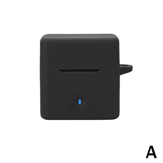 Soft Silicone Protective Case for 1More Pistonbuds Pro Q30/EC305 - Skin Sleeve with Keychain Hole, LED Visible, Perfect for Protection and Decoration