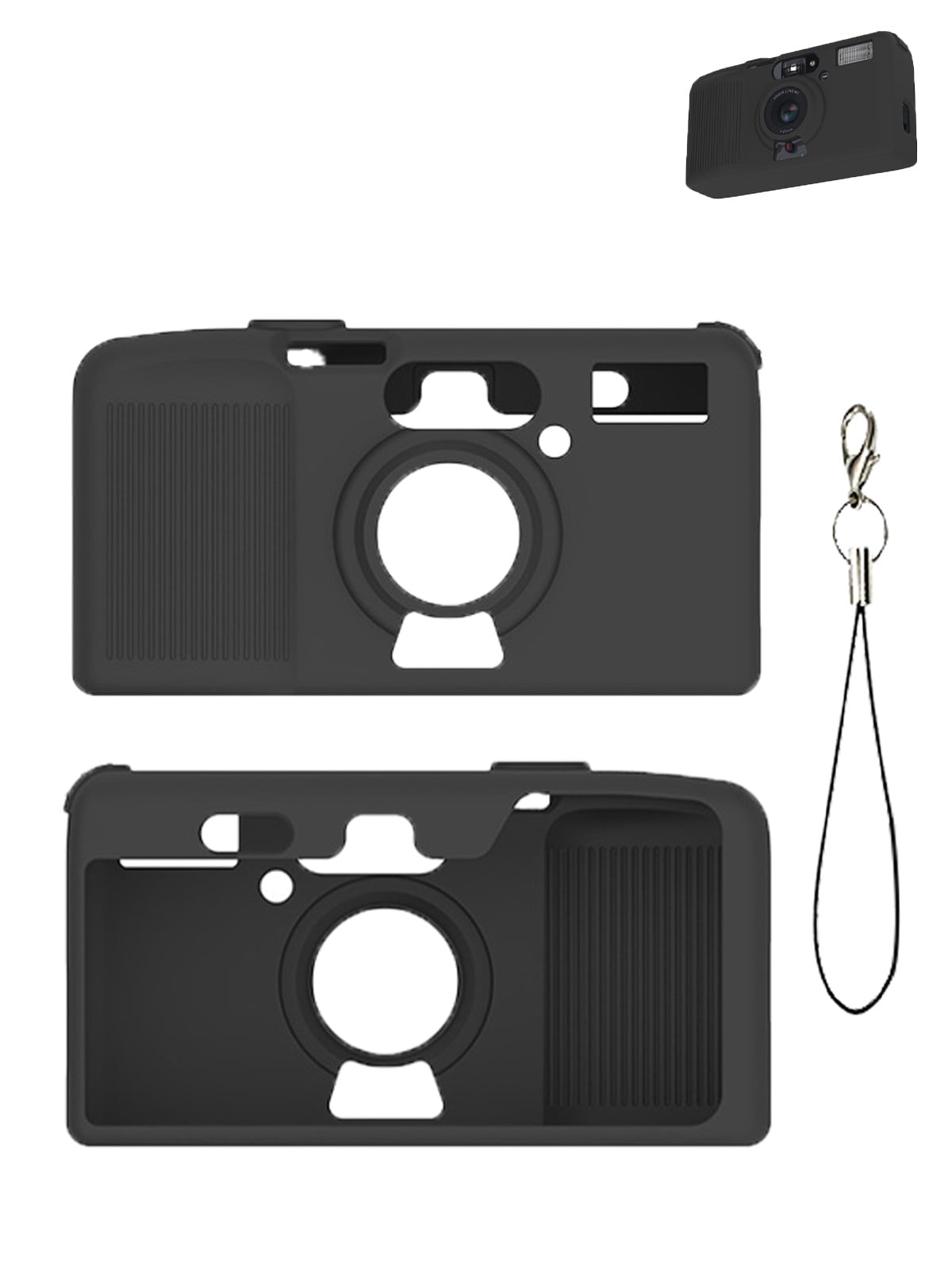 Fiorky Custodia In Silicone Per Kodak Pixpro FZ55 | Cover Morbida Leggera Con Impugnatura Ergonomic