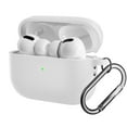 thumbnail image 1 of Soft Silicone Protective Case for Wireless Earbuds Charging Box with Carabiner Clip Shockproof Cover, 1 of 2