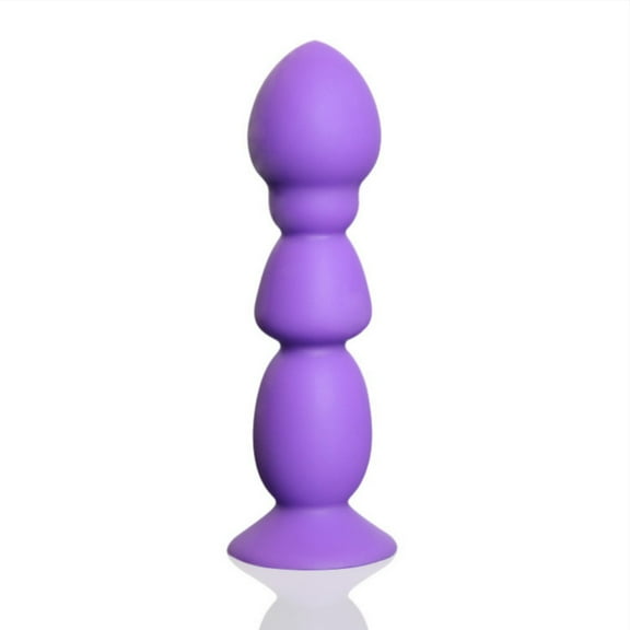 Soft Silicone Purple Beads Relax Body Massage Portable Massager