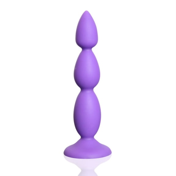 Soft Silicone Purple Beads Relax Body Massage Portable Massager