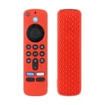thumbnail image 1 of Soft Silicone Remote Cover Housing for Fire TV Stick 4K (2nd Gen) 2024 Shockproof Protective Case Sleeve Non-Slip Anti-Drop Texture Shell with Lanyard, 1 of 1