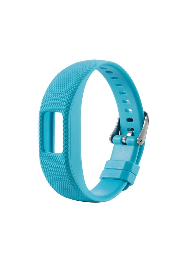 Soft Silicone Replacement Wristband Strap Compatible with Garmin Vivofit 4 Adjustable Sweatproof Fitness Tracker Band Accessory