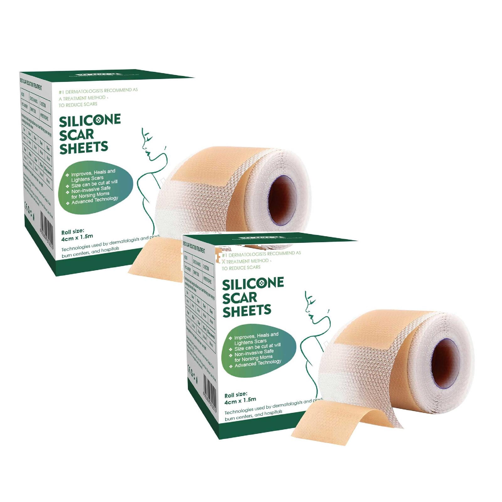 Soft Silicone Scar Sheets,Silicone Breathable Scar Tape Effective Scar ...
