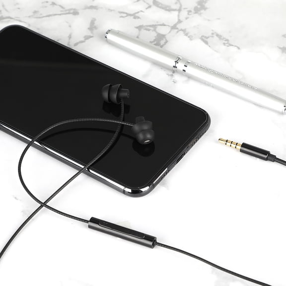 Soft Silicone Sleeping Headphones with Mic Comfortable Ergonomic Earbuds for Cellphones Tablets Noise Isolating Earplugs Suitable for Side Sleepers Travel Relaxation