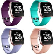 WINTEKD Soft Silicone Sport Strap Replacement Wristband for Fitbit Versa /Versa 2/Fitbit Versa Lite